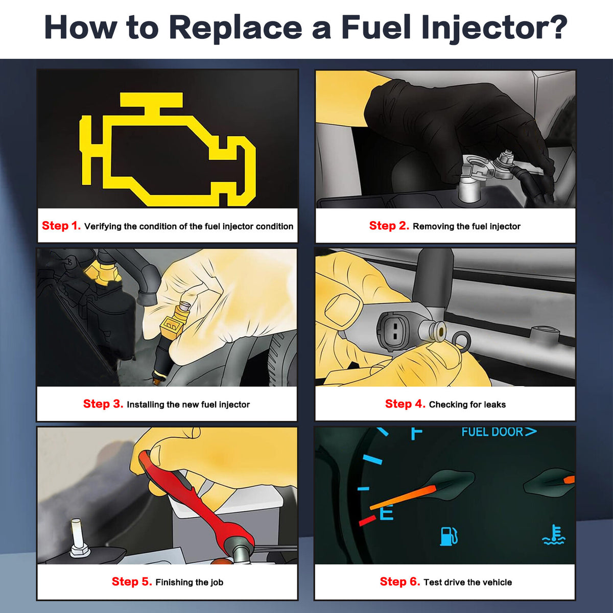 For Nissan YD25DDTI Navara D22 16600-EB70C Fuel Injector 095000-6250 095000-6251