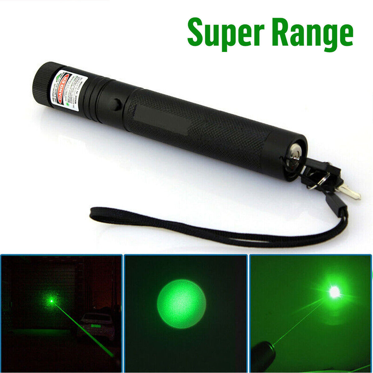990Miles Rechargeable Green Laser Pointer Pen Light Astronomy Visible Beam Lazer