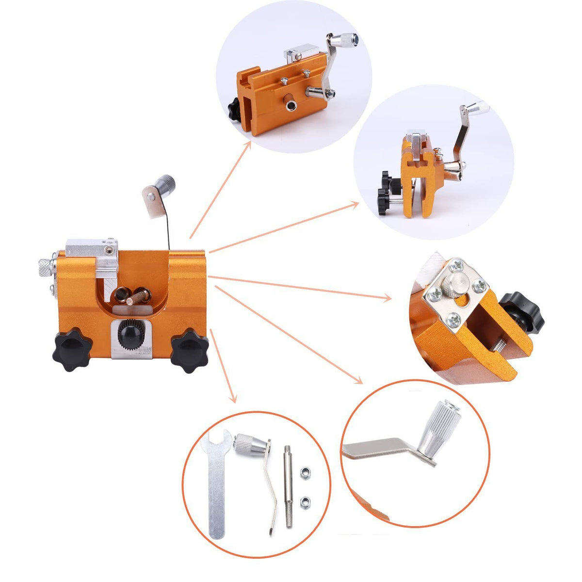 Easy Portable Chainsaw Sharpener Jigs Sharpening Tool Chain Saws Electric Saws