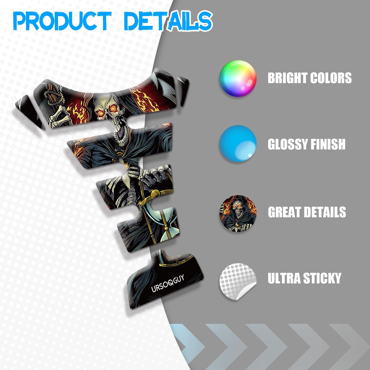 Tank Pad Fuel Tank Sticker Guard Motorcycle Decoration Fit For Kawasaki Z400