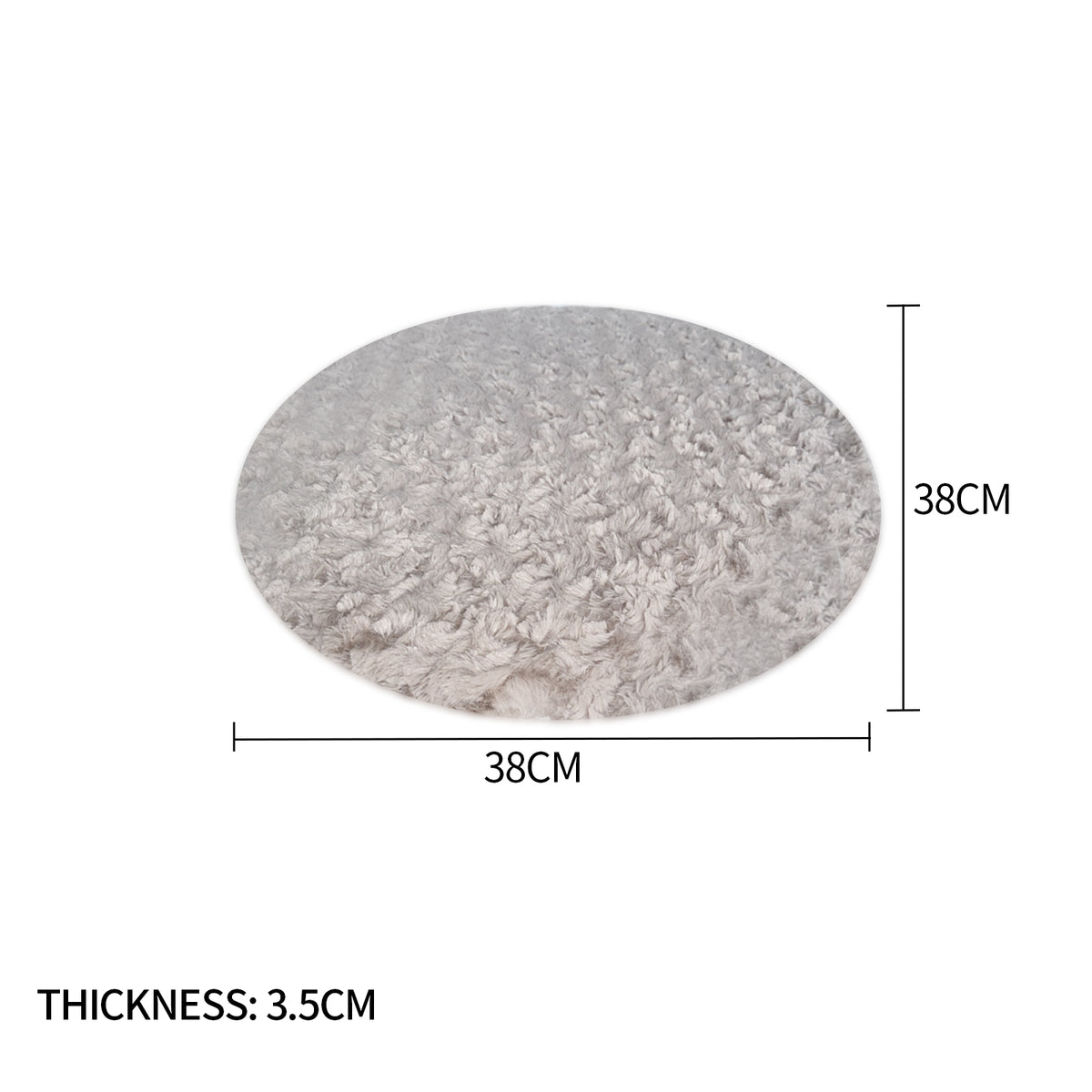 Seat Cushions Outdoor Indoor Cushion  Round Soft Chair Pad