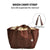 Large Supermarket Shopping Bag Eco Grocery Shoulder Bag Tote Foldable Reusable