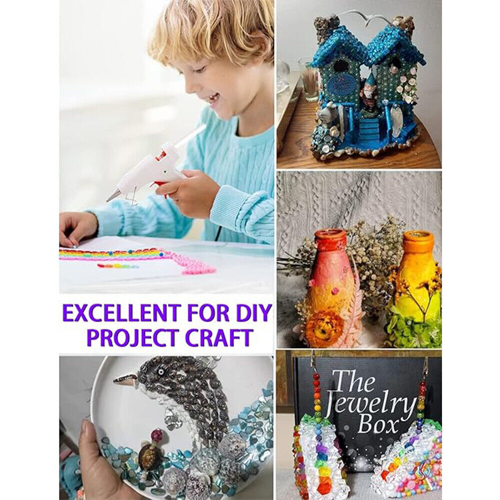 Glue Sticks Hot Clear Melt Glue Adhesive Sticks 100 pcs Stickes For Glue Gun 11mmx300mm