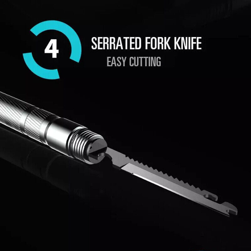 Multifunctional Hiking Trekking Poles Lightweight Collapsible Walking Stick AU