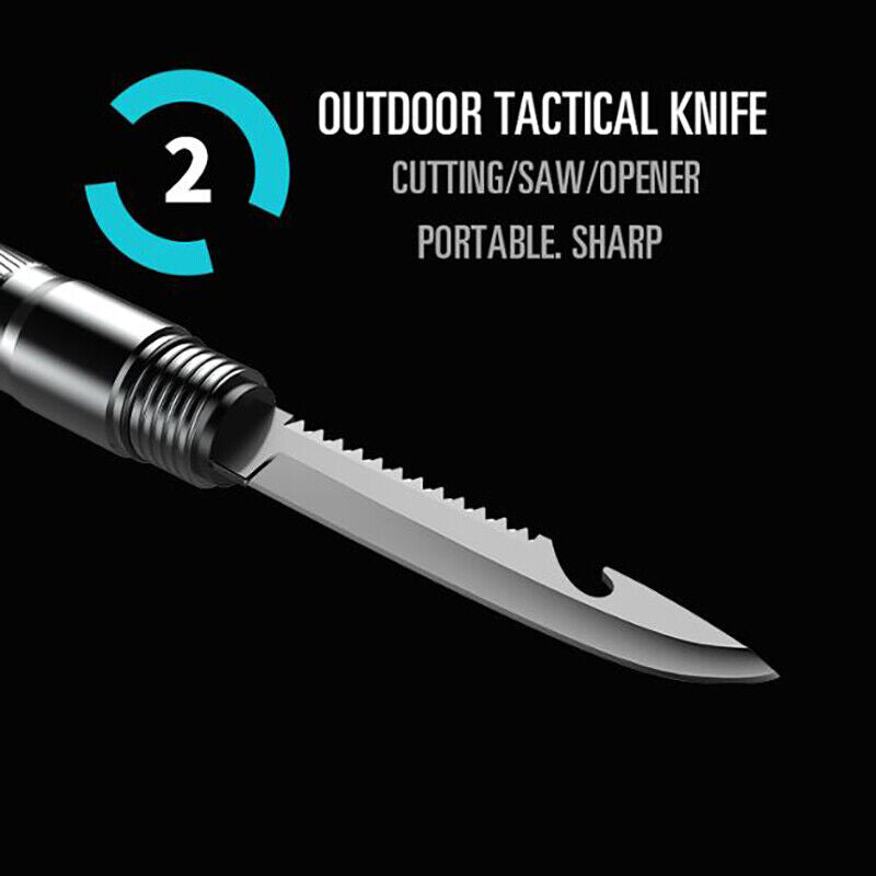 Multifunctional Hiking Trekking Poles Lightweight Collapsible Walking Stick AU