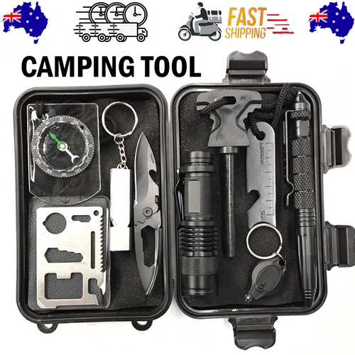 Camping Tool Emergency Survival Equipment Set Outdoor Sport Tactical Hiking Kit
