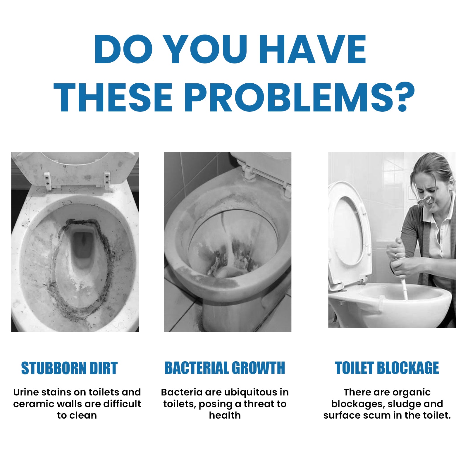 Toilet Bowl Cleaning Tablets Multi-Effect Decontamination, Descaling, Urine Stains, Toilet Cleaner, Deodorizing, Odorless, And Fragrant