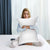 2xQueen Quality Pillows Cotton Hotel Adjustable Home Pillows Down Alternative Pillows