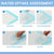 50pcs Pet Training Pads Puppy Toilet Dog Pee Indoor 60x90cm Super Absorbent