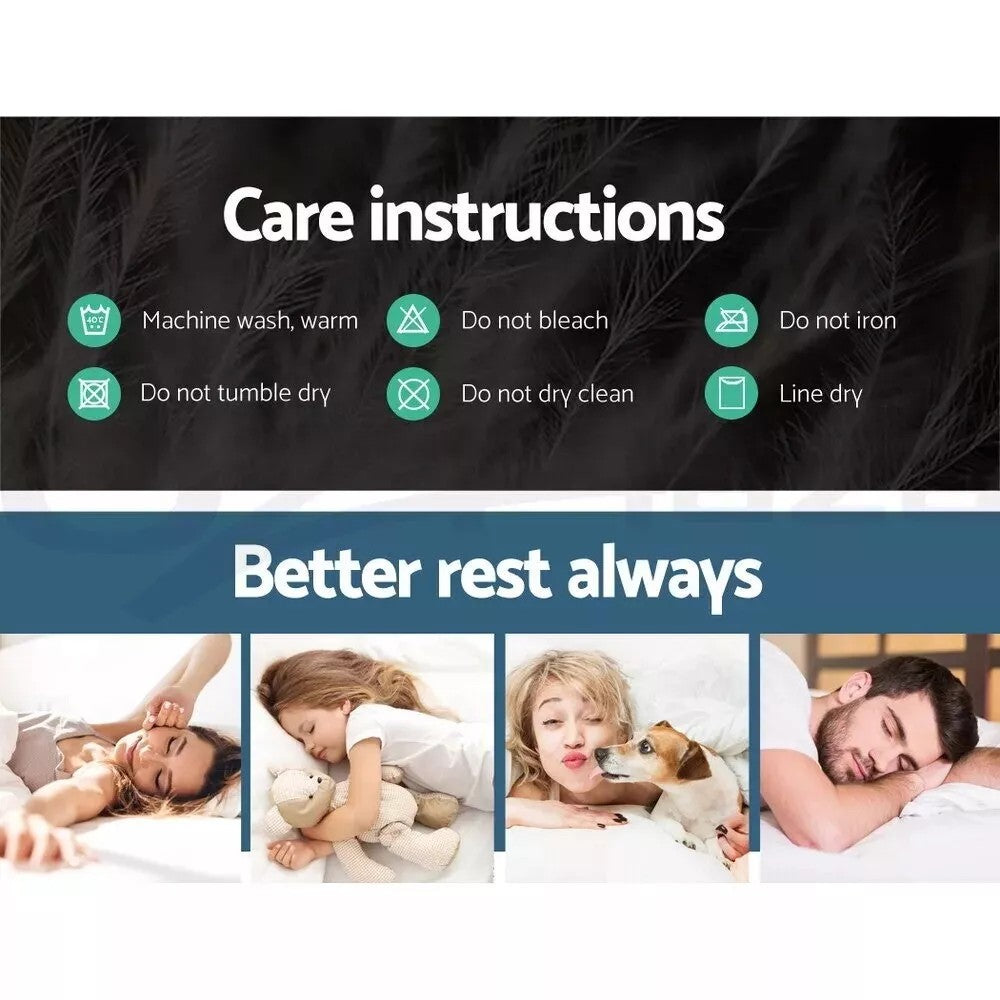 5CM Bedding Luxury Pillowtop Mattress Topper Mat Pad Antibacterial and dust mite-resistant Single:92*188