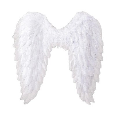 Angel Wings Fairy Wings with Elastic Straps Adults White