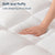 Luxury Mattress Topper Pillowtop Bedding Mat Pad Fitted Cover Underlay KING SINGLE
