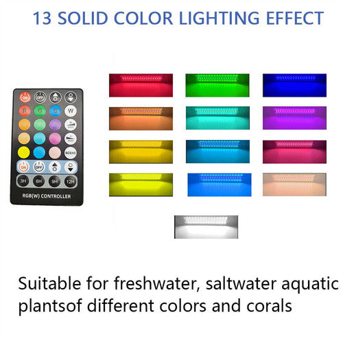 LED Light 40cm Full Spectrum Aquarium Lighting Aqua Plant Fish Tank Lamp 15W