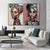 Wall Art 80cmx120cm African women 2 Sets Black Frame Canvas