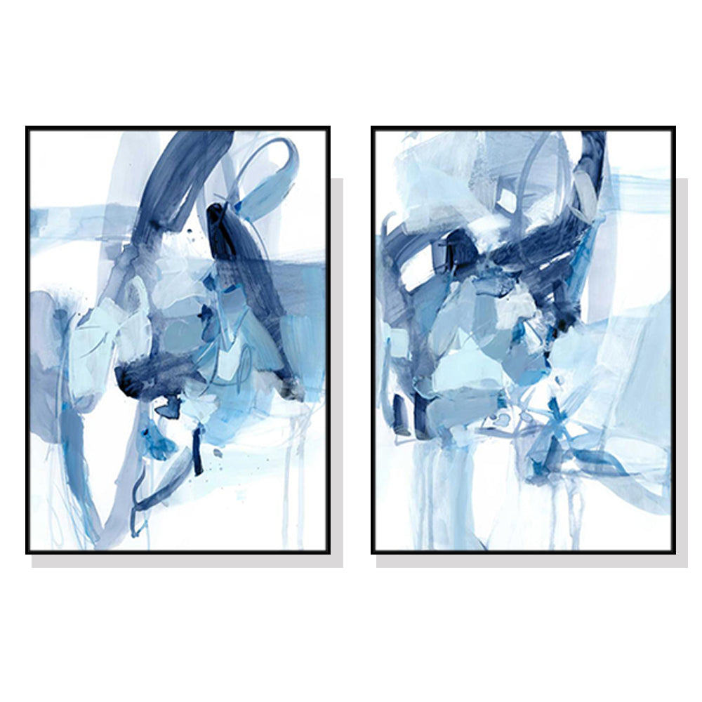 Wall Art 80cmx120cm Saturday Night 2 Sets Black Frame Canvas