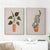 Wall Art 80cmx120cm Boho Botanical Art 2 Sets Gold Frame Canvas