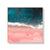 Wall Art 100cmx100cm Pink Sea Wood Frame Canvas