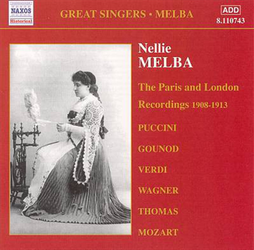 Vocal Portrait V3 - Melba, Nellie Cd Album
