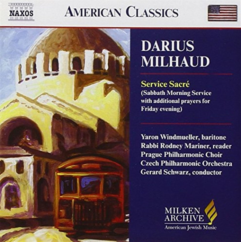 Service Sacre - Milhaud Cd Album