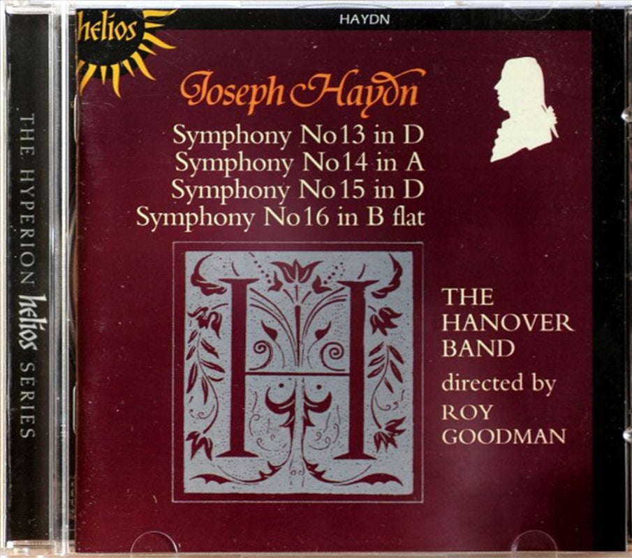 Symphonies 13 14 15 16 - Haydn, Franz Joseph Cd Album