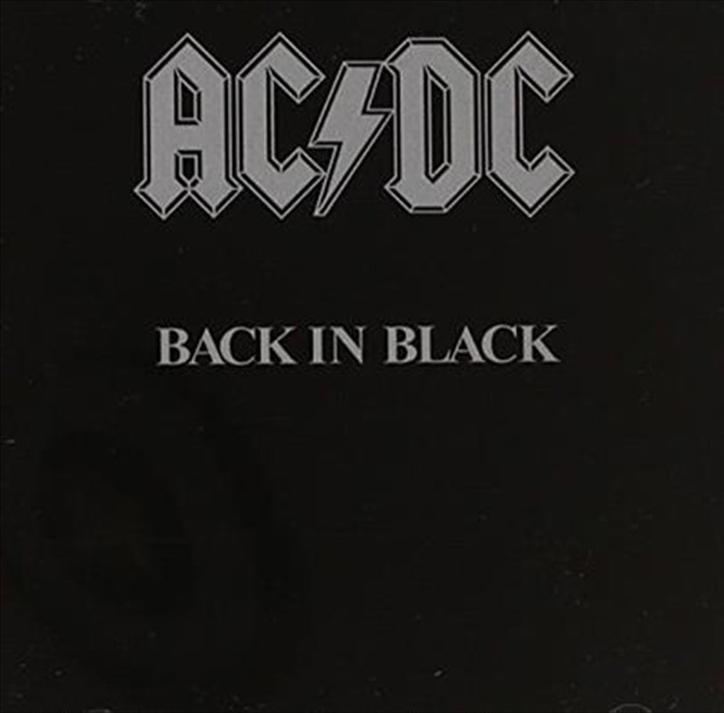 Back In Black - Ac/Dc Cd Album