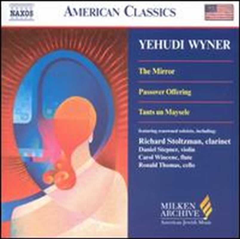 Wyner: Passover Offering - Stoltzman: Stepner: Wincene Cd Album