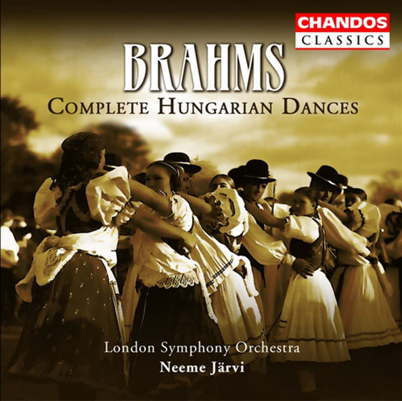 Brahms: Complete Hungarian Dan - London Symph Orch: Jarvi Cd Album