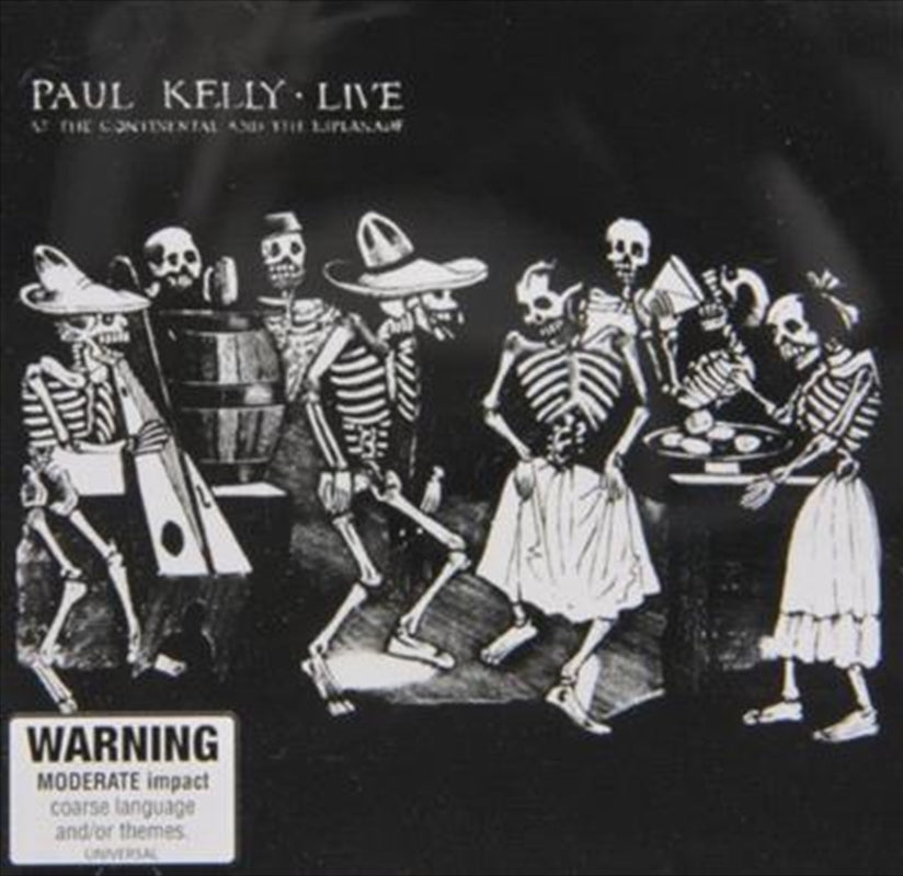 Live At Continental And Esplan - Kelly, Paul Cd Album