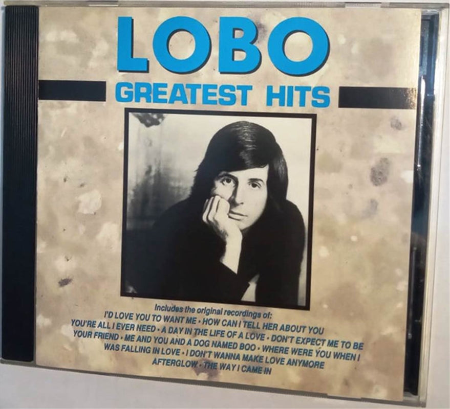 Greatest Hits - Lobo Cd Album