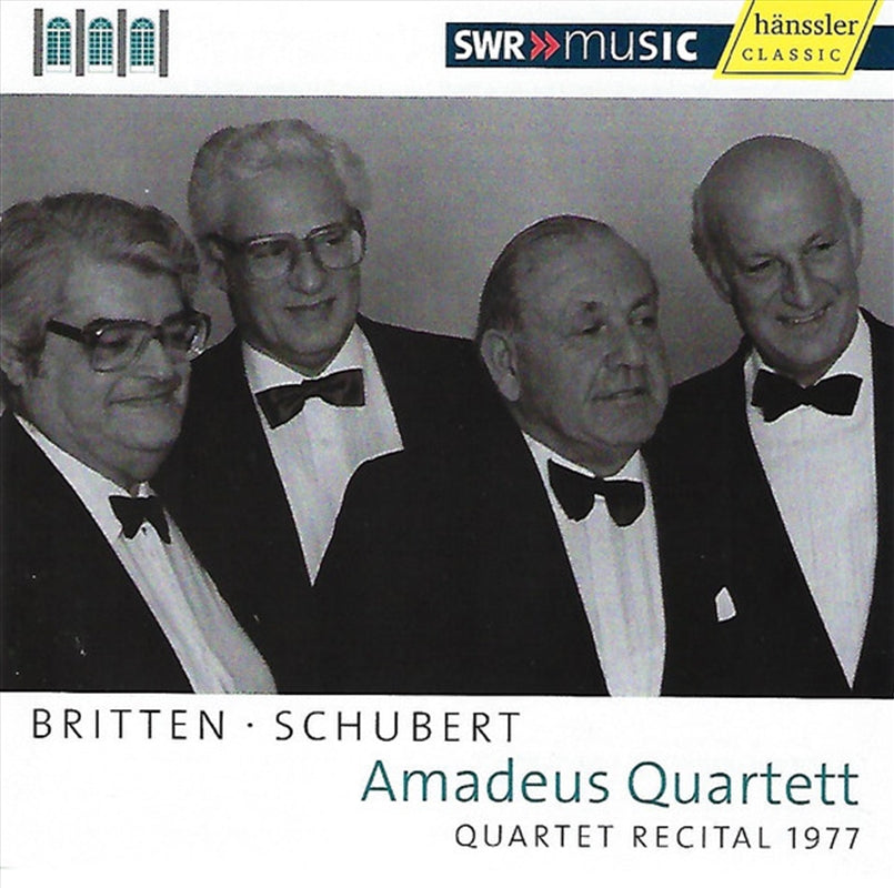 Britten Schubert String Quarte - Amadeus Quartet Cd Album