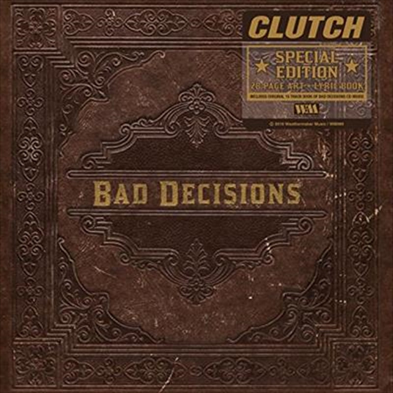 Book Of Bad Decisions - Clutch Cd Album