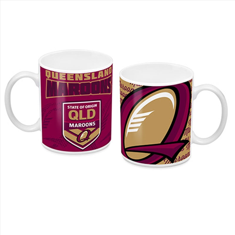 2019 State of Origin QLD Queensland Maroons Coffee Mug
