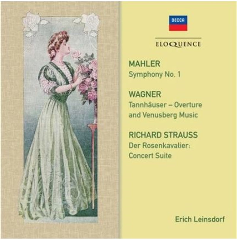 Mahler: Symphony No 1, Strauss - Leinsdorf, Erich Cd Album