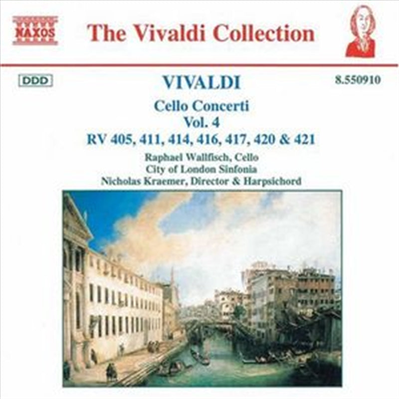 Vivaldi:Cello Concerti Vo - Wallfisch/Cityo Cd Album