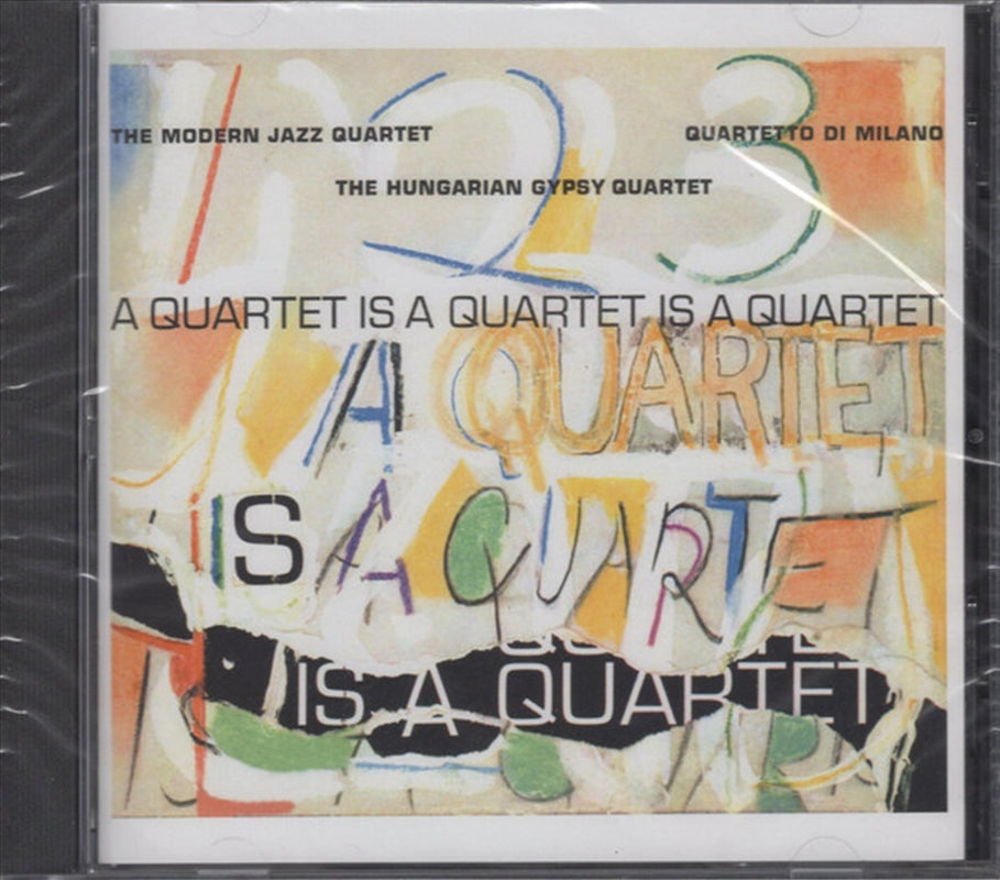 Quartet Is A Quartet Is A Quar - Modern Jazz Quartet Cd Album