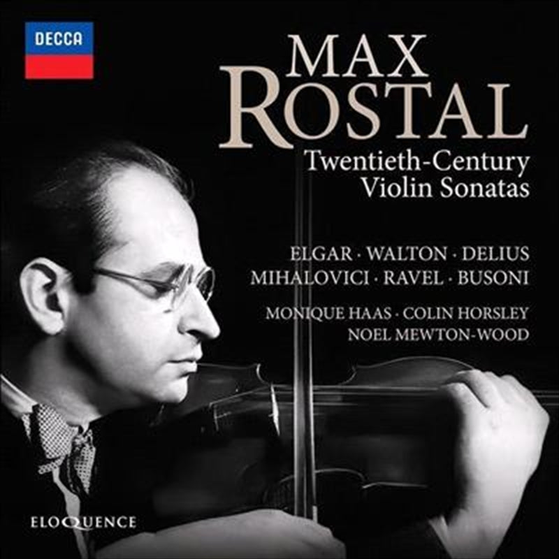 20Th Century Violin Sonatas - Rostal, Max Cd Album