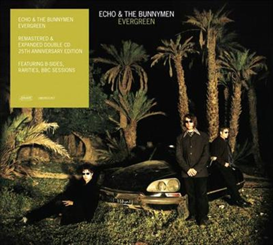 Evergreen: 25 Year Anniversary - Echo And The Bunnymen Cd Album