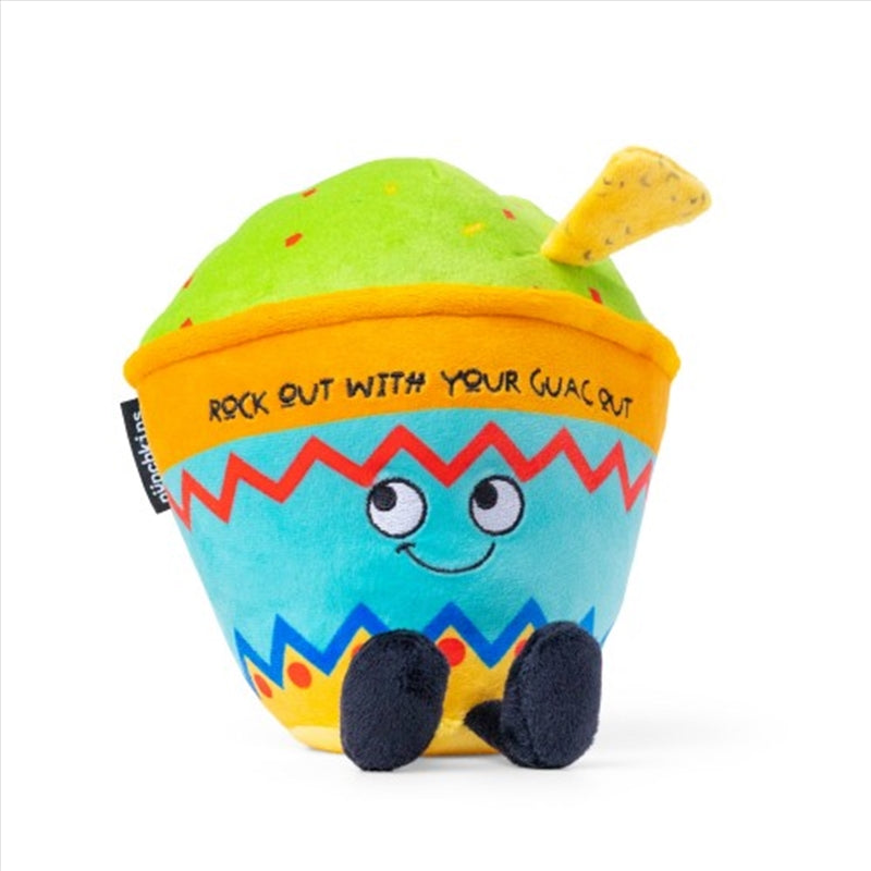 Punchkins “Rock Out With Your Guac Out” Plush Guacamole