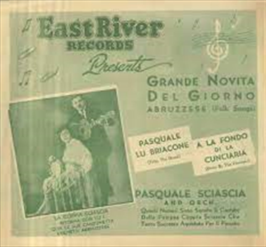 Italian Folk Songs From Abruzz - Coppia Sciascia Cd Album