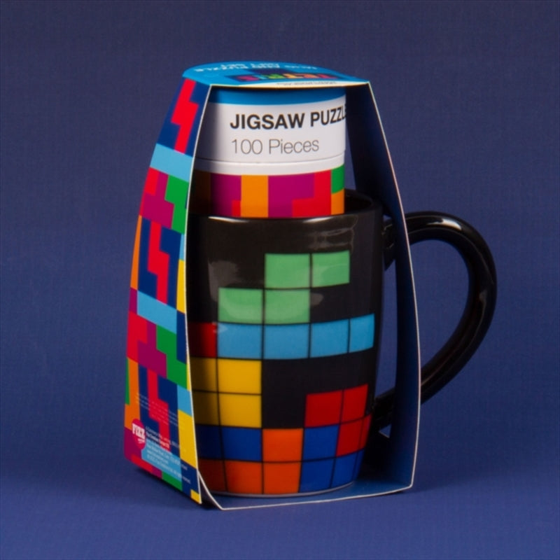 Tetris Mug And Puzzle