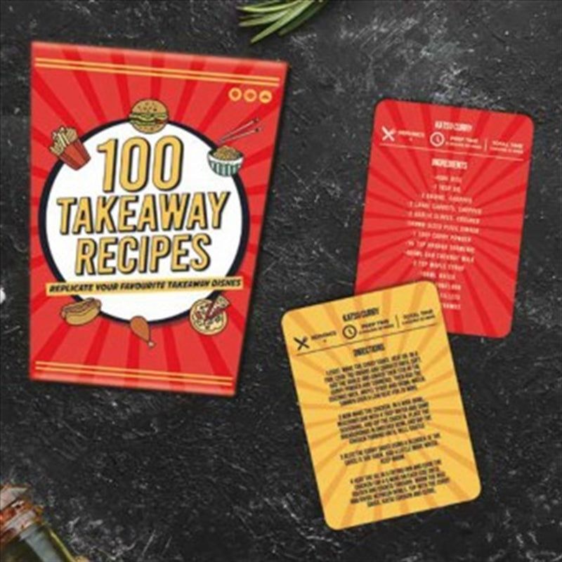 100 Takeaway Recipe Cards