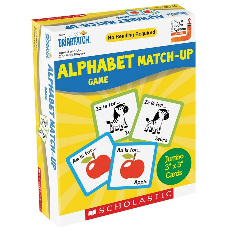 Scholastic Alphabet Match Up Game