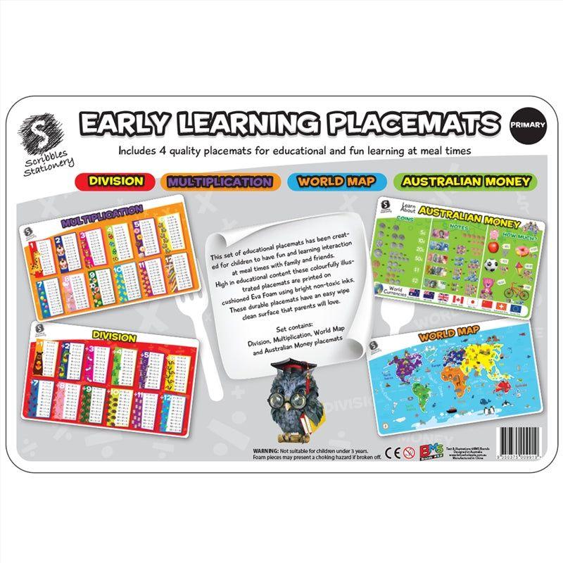 Early Learner Placemats - Primary