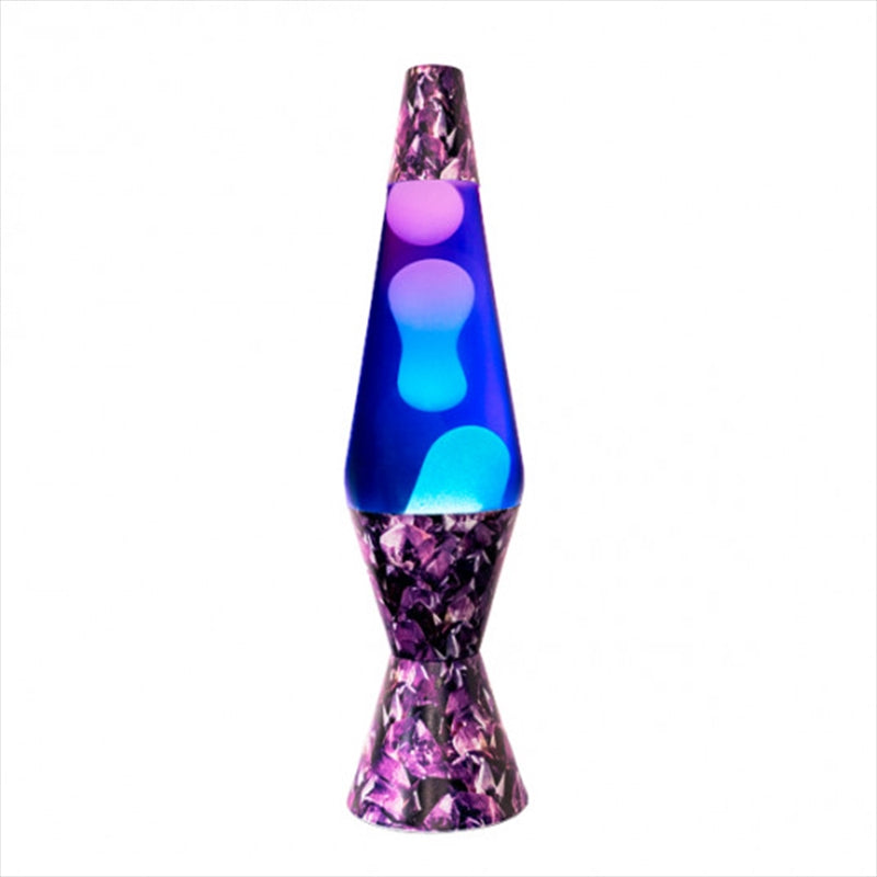 Diamond Motion Lamp Amethyst