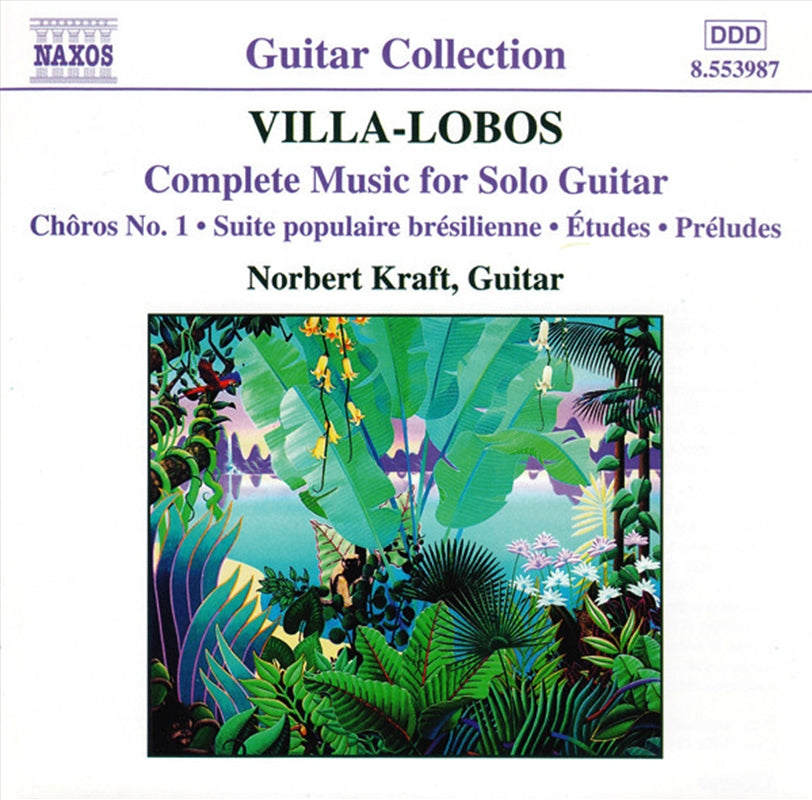 Villa-Lobos:Guitar Music - Kraft,Norbertgu Cd Album