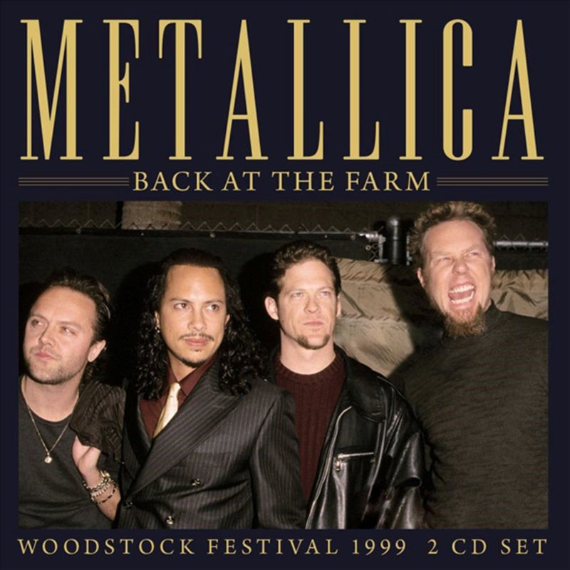 Back At The Farm: 2Cd - Metallica Cd Album