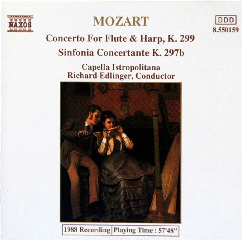 Flute And Harp Concerto - Mozart, Wolfgang Amadeus Cd Album