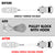 X-BULL 12V Electric Boat Winch 5000LBS Portable Wireless Remote Trailer Winch Steel Cable