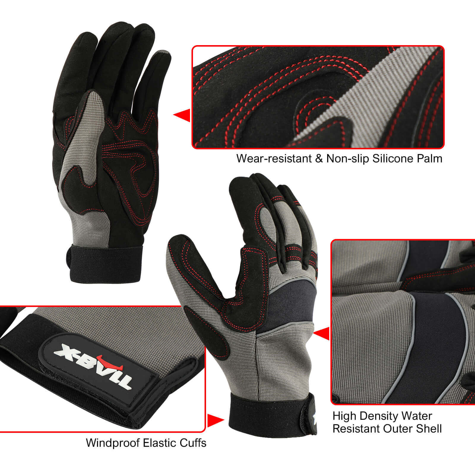 X-BULL 4WD Recovery Kit Snatch Strap Hitch Receiver Folding Shovel Survival 4X4