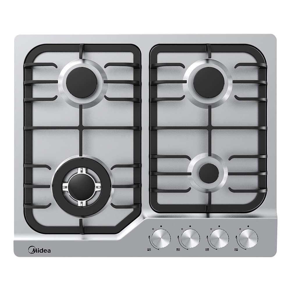Gas Cooktop 60cm Stainless Steel 4 Burners